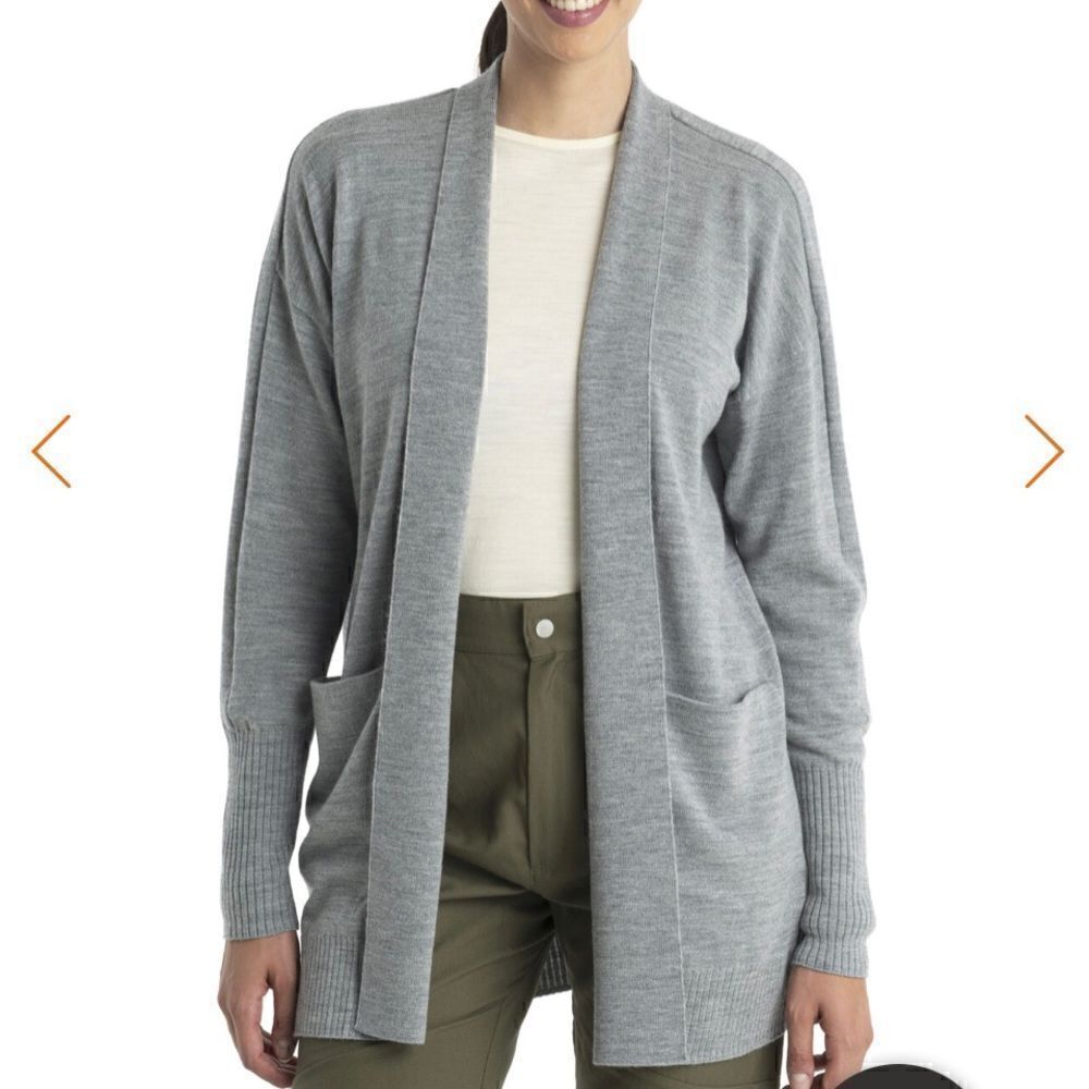 J.Crew Open Shawl Cardigan, Grey